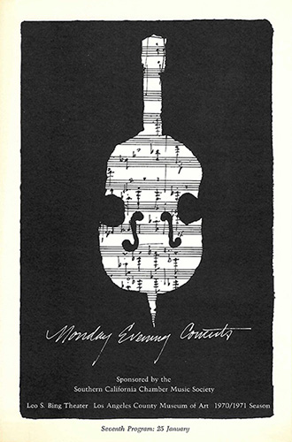 program cover