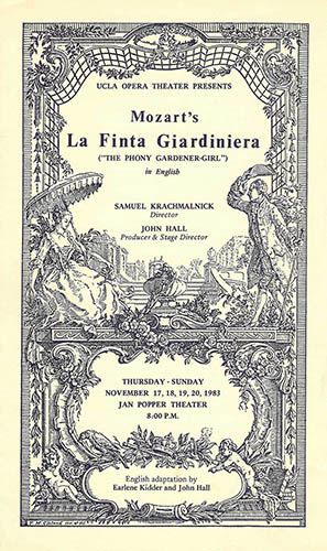program cover