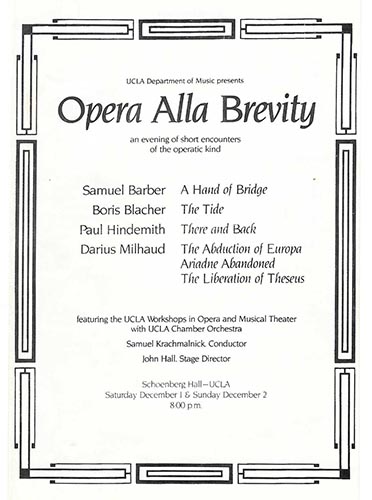program cover