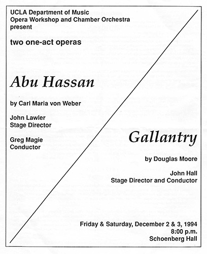 program cover