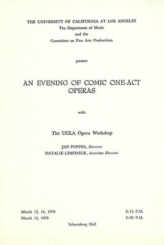 program cover
